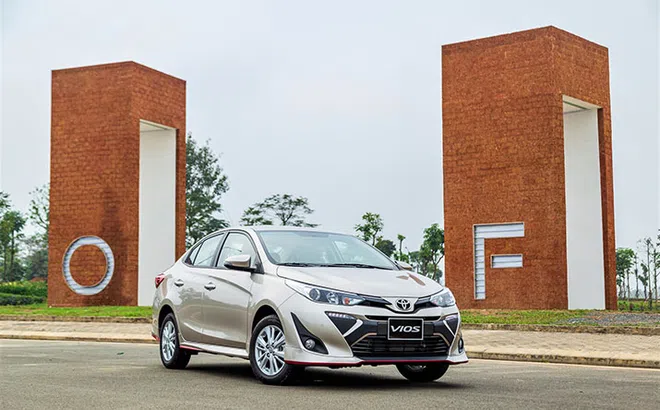 Toyota Vios tiếp tục dẫn đầu doanh số bán Toyota Việt Nam trong tháng 2
