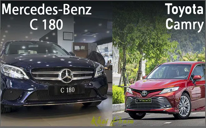 Chọn Mercedes-Benz C 180 2020 hay Toyota Camry 2020: Hơn 1,5 tỷ đồng và sự chấp chới giữa xe sang và bình dân