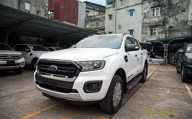 Cận cảnh xe Ford Ranger Wildtrak 2020 nâng cấp đã về đại lý với một số thay đổi
