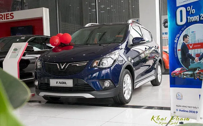 Khách hàng mua xe VinFast Fadil nhận ưu đãi hoàn tiền từ 10-13% giá trị xe