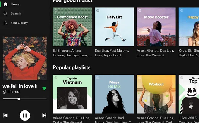 Lượng người đăng kí trả phí Spotify tăng mạnh trong mùa dịch