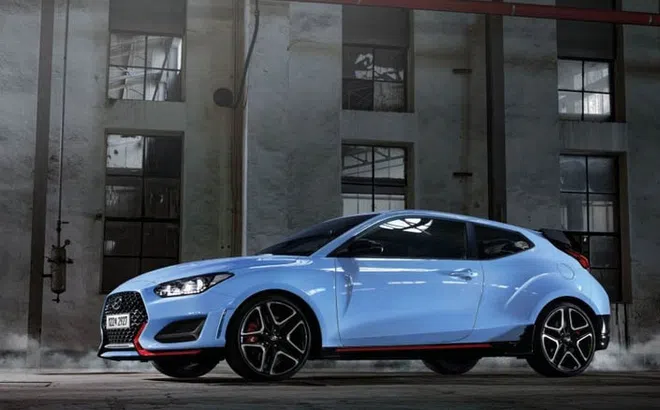 Hyundai Veloster N 2020 ra mắt với hộp số mới, tăng mô-men xoắn