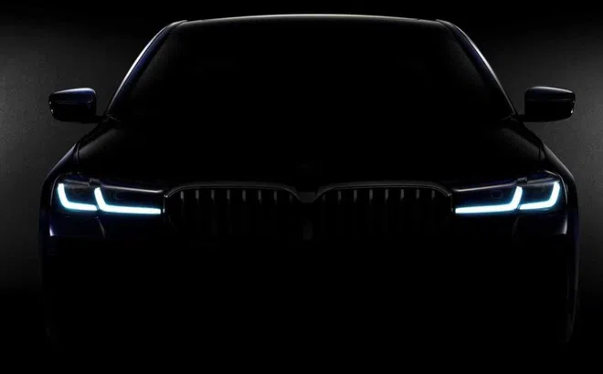 BMW 5-Series facelift tung teaser trước giờ G