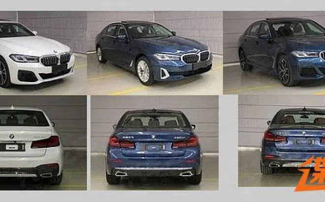 Xem trước BMW 5-Series 2021 trục cơ sở kéo dài LWB dành cho Trung Quốc