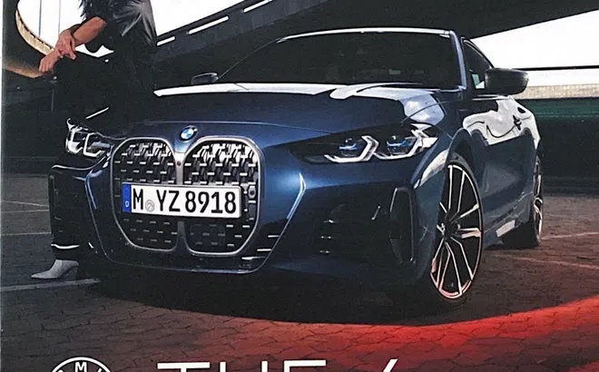 BMW 4-Series 2021 rò rỉ hình ảnh Brochure trước giờ G