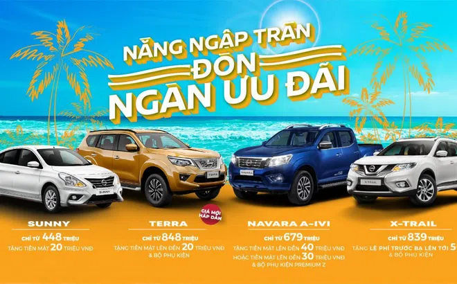 Nissan Việt Nam giảm đến 50% lệ phí trước bạ và ưu đãi hàng loạt trong tháng 6/2020