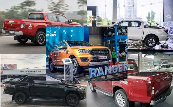 Ford Ranger vẫn là vua bán tải bán chạy nhất tháng 5/2020