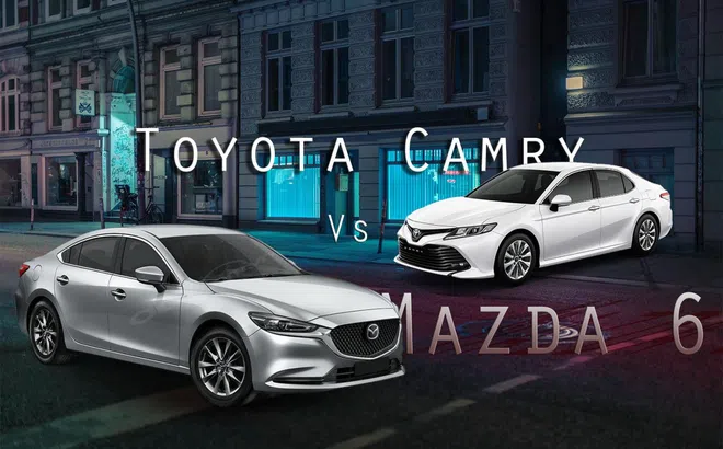 So sánh xe Mazda 6 2020 và Toyota Camry 2020: Cuộc so kè hấp dẫn nhất phân khúc hạng D