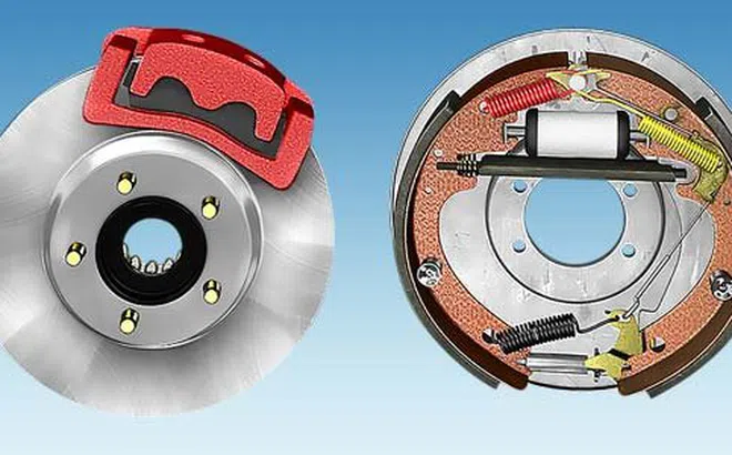 Sự khác biệt giữa phanh đĩa và phanh tang trống
