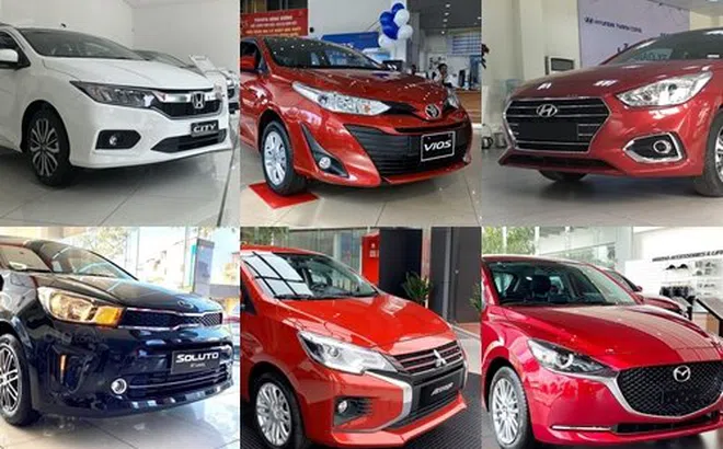 Phân khúc xe hạng B tháng 6/2020: Vios sụt giảm, City dẫn đầu