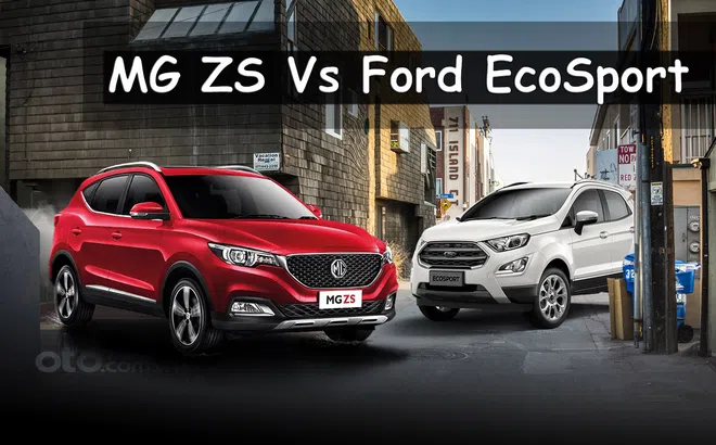 So sánh xe MG ZS 2020 và Ford EcoSport 2020: "Tân binh" đối đầu già gân