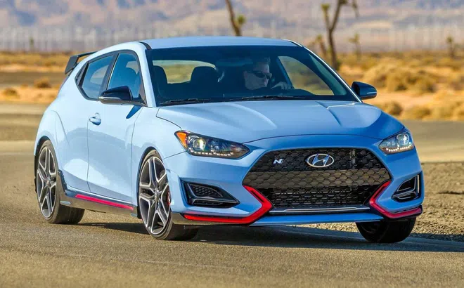 Hyundai Veloster N 2021 trình làng với hộp số mới