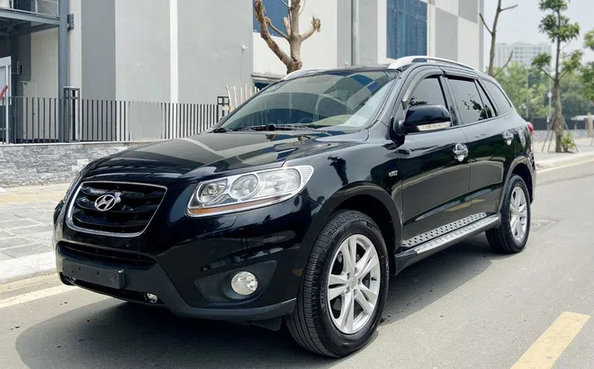 Hyundai Santa Fe nhập Hàn 11 năm tuổi vẫn có giá gần 600 triệu đồng