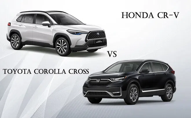 So sánh xe Toyota Corolla Cross 2020 và Honda CR-V 2020: Cuộc chiến công nghệ