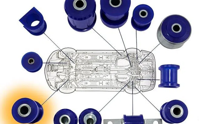 Tác hại đệm cao su hệ thống treo bị mòn sẽ gây ra