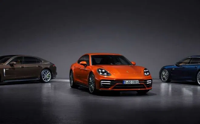 Porsche Panamera 2021 ra mắt với trái tim dũng mãnh hơn
