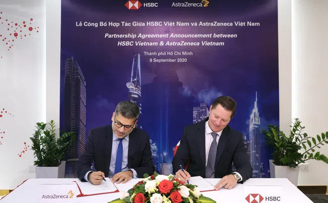 HSBC Việt Nam trở thành đối tác song phương của hãng dược AstraZeneca