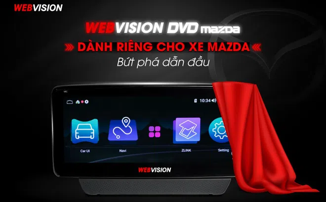 Điều gì khiến Webvision DVD Mazda gây sốt trên thị trường phụ kiện ô tô?