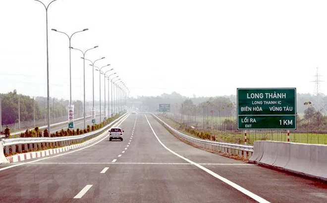 Cao tốc TP.HCM - Long Thành - Dầu Giây trên tuyến cao tốc Bắc - Nam phía Đông được mở rộng