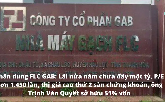 Chân dung FLC GAB: Lãi nửa năm chưa đầy một tỷ, P/E hơn 1.450 lần, thị giá cao thứ 2 sàn chứng khoán, ông Trịnh Văn Quyết sở hữu 51% vốn