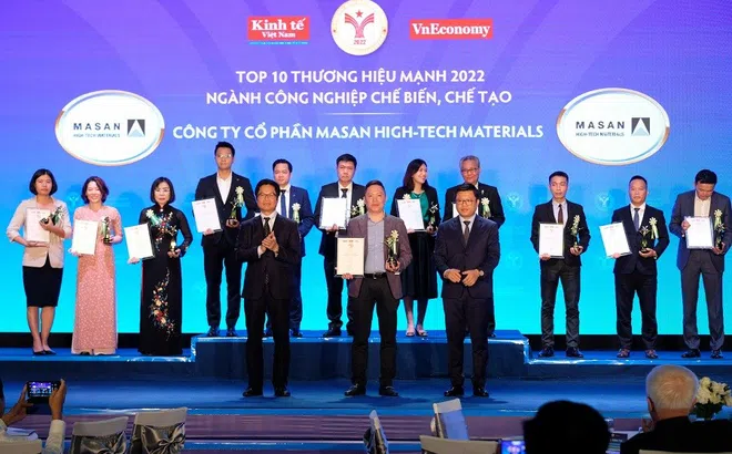 Masan Group, WinCommerce, Masan High-Tech Materials ghi danh trong danh sách Top 10 Thương hiệu mạnh