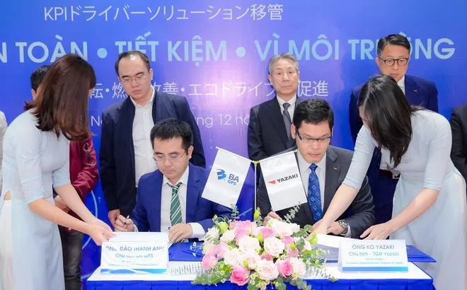 Tập đoàn Yazaki chuyển giao giải pháp KPI lái xe an toàn - tiết kiệm - giảm khí thải tại Việt Nam