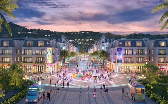 Chuỗi công trình tiện ích gắn liền với nước tại kỳ quan MerryLand Quy Nhơn