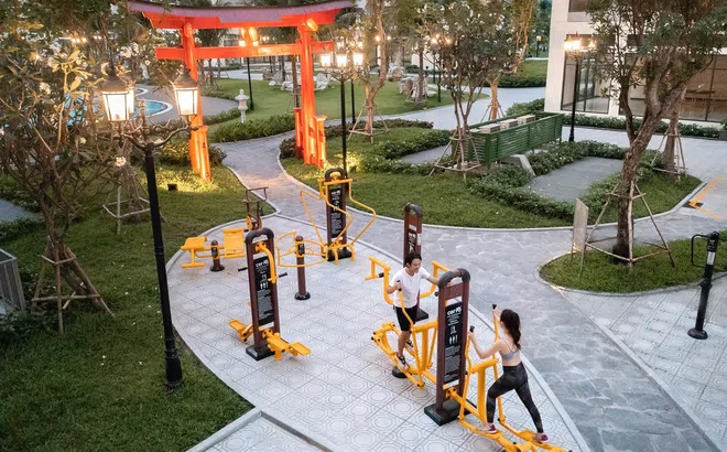 Tận hưởng “thiên đường” nghỉ dưỡng ngay thềm nhà tại The Origami