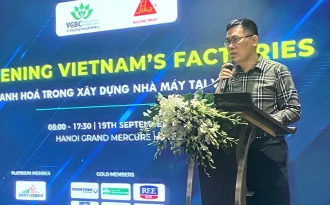 Xanh hoá trong xây dựng Nhà máy tại Việt Nam