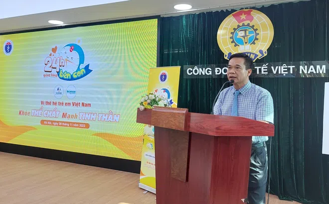 Bộ Y tế phát động chương trình “24h bên con”: Vì thế hệ trẻ em Việt Nam khỏe thể chất, mạnh tinh thần