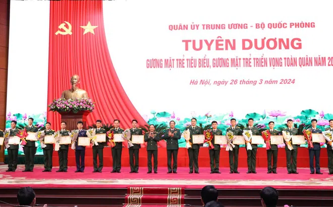 Vinh danh 10 Gương mặt trẻ tiêu biểu, 35 Gương mặt trẻ triển vọng toàn quân năm 2023