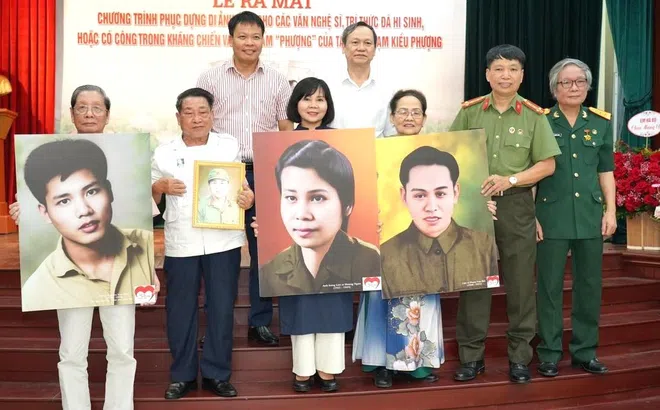 Ra mắt Chương trình phục dựng di ảnh màu cho các Văn nghệ sĩ, Trí thức hi sinh trong kháng chiến
