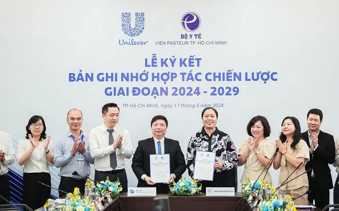 Unilever Việt Nam cùng Viện Pasteur TP Hồ Chí Minh tiếp tục ký kết hợp tác giai đoạn 2024 - 2029