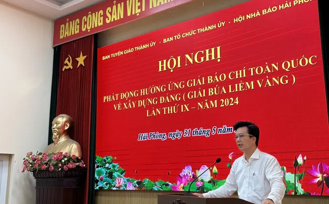 Hội Nhà báo Hải Phòng phát động Giải Báo chí toàn quốc về xây dựng Đảng lần thứ IX