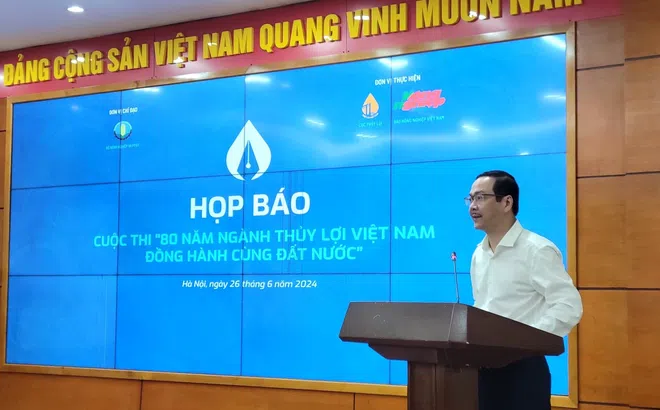 Phát động cuộc thi “80 năm ngành Thủy lợi Việt Nam đồng hành cùng đất nước”
