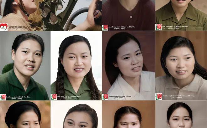 Giới thiệu di ảnh màu “10 cô gái Lam Hạ” nhân dịp kỷ niệm 77 năm ngày Thương binh Liệt sĩ