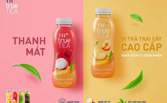 Tập đoàn TH ra mắt trà trái cây TH true TEA: Thanh mát vị trà trái cây cao cấp, hoàn toàn từ thiên nhiên