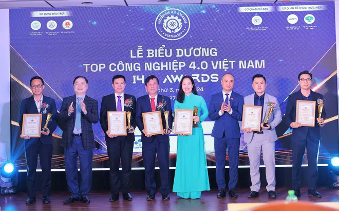 Vinh danh 30 doanh nghiệp và địa phương tại Lễ biểu dương Top Công nghiệp 4.0 Việt Nam