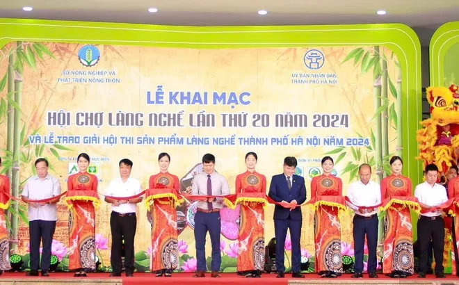 Khai mạc Hội chợ Làng nghề lần thứ 20 năm 2024