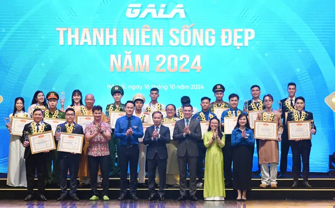 Thanh niên sống đẹp 2024: Vinh danh 20 gương thanh niên tiêu biểu trên các lĩnh vực