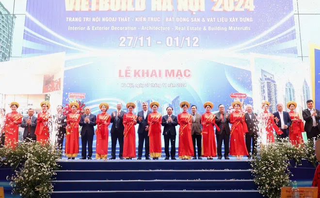 Khai mạc Triển lãm Quốc tế VIETBUILD Hà Nội 2024 lần thứ tư