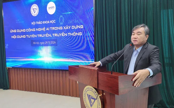 Ứng dụng công nghệ AI trong xây dựng nội dung tuyên truyền, truyền thông