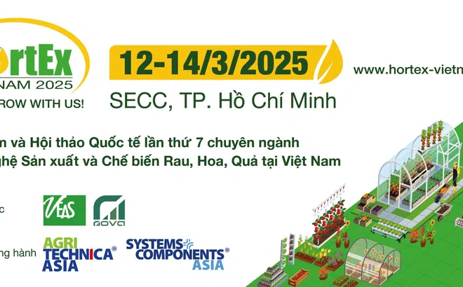 HortEx Vietnam 2025: Nâng cao giá trị thương hiệu ngành rau, hoa, quả Việt Nam