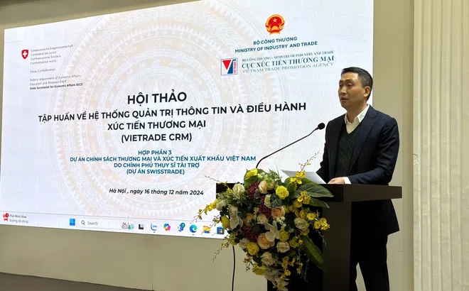 Tập huấn về Hệ thống quản trị thông tin và điều hành xúc tiến thương mại