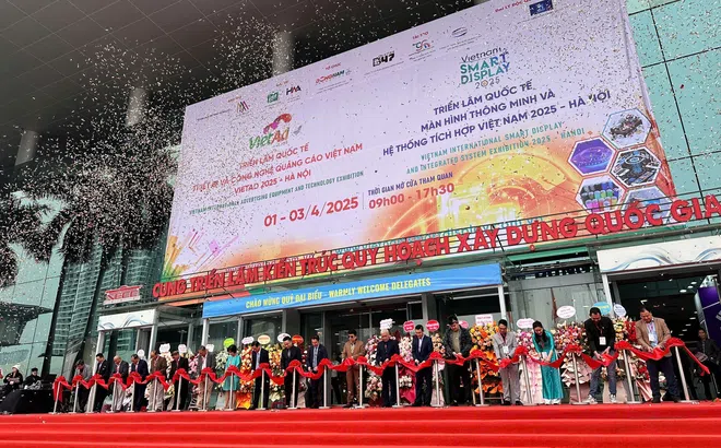 Khai mạc Triển lãm VietAd và Vietnam Smart Display 2025 tại Hà Nội