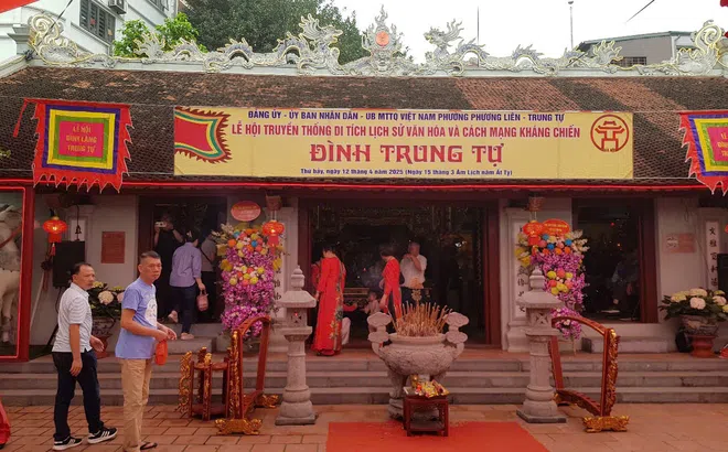Lễ hội truyền thống Đình Trung Tự - Nét đẹp văn hóa truyền thống hàng trăm năm