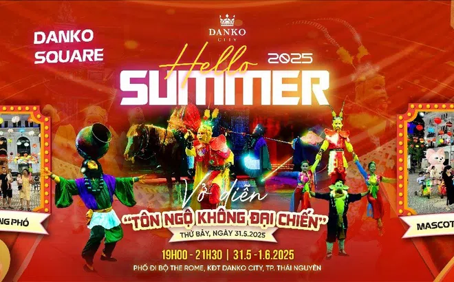 Hello Summer 2025 - Hương vị rực rỡ sắc màu Châu Âu tại khu đô thị Danko City
