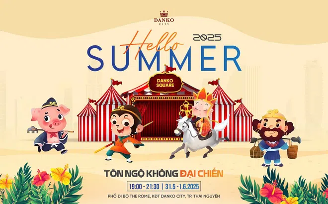 Hello Summer 2025 - Hương vị rực rỡ sắc màu Châu Âu tại khu đô thị Danko City