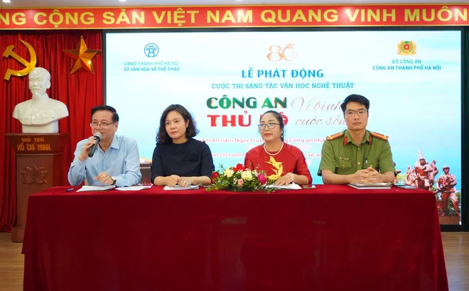 Phát động cuộc thi sáng tác văn học, nghệ thuật “Công an Thủ đô vì bình yên cuộc sống”