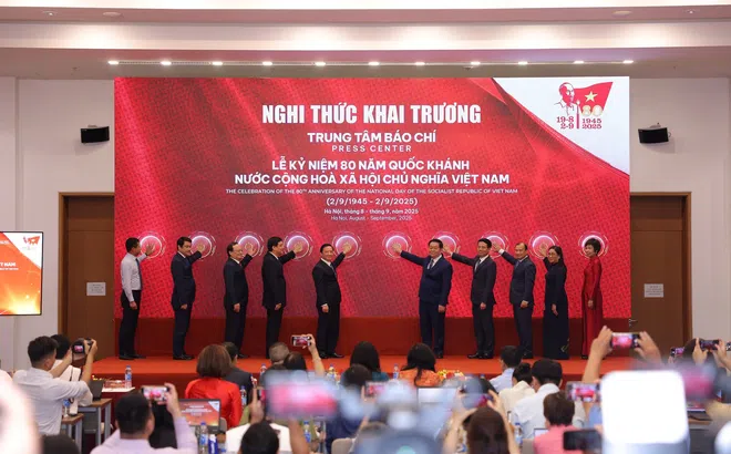 Khai trương Trung tâm báo chí phục vụ Lễ kỷ niệm 80 năm Quốc khánh nước Cộng hòa xã hội chủ nghĩa Việt Nam